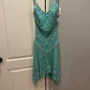 Sue Wong cocktail dress midi. NWT